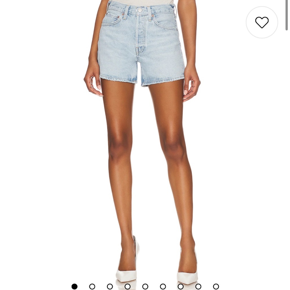 AGOLDE Parker Long Short in Twister